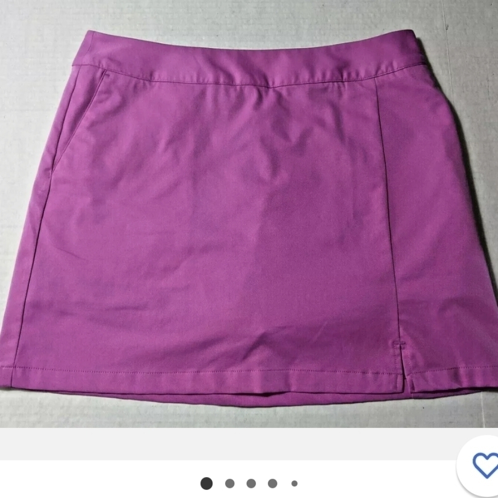 Adidas Climacool Women's Golf Skirt in Dark Lavender size 8 - Picture 2 of 7